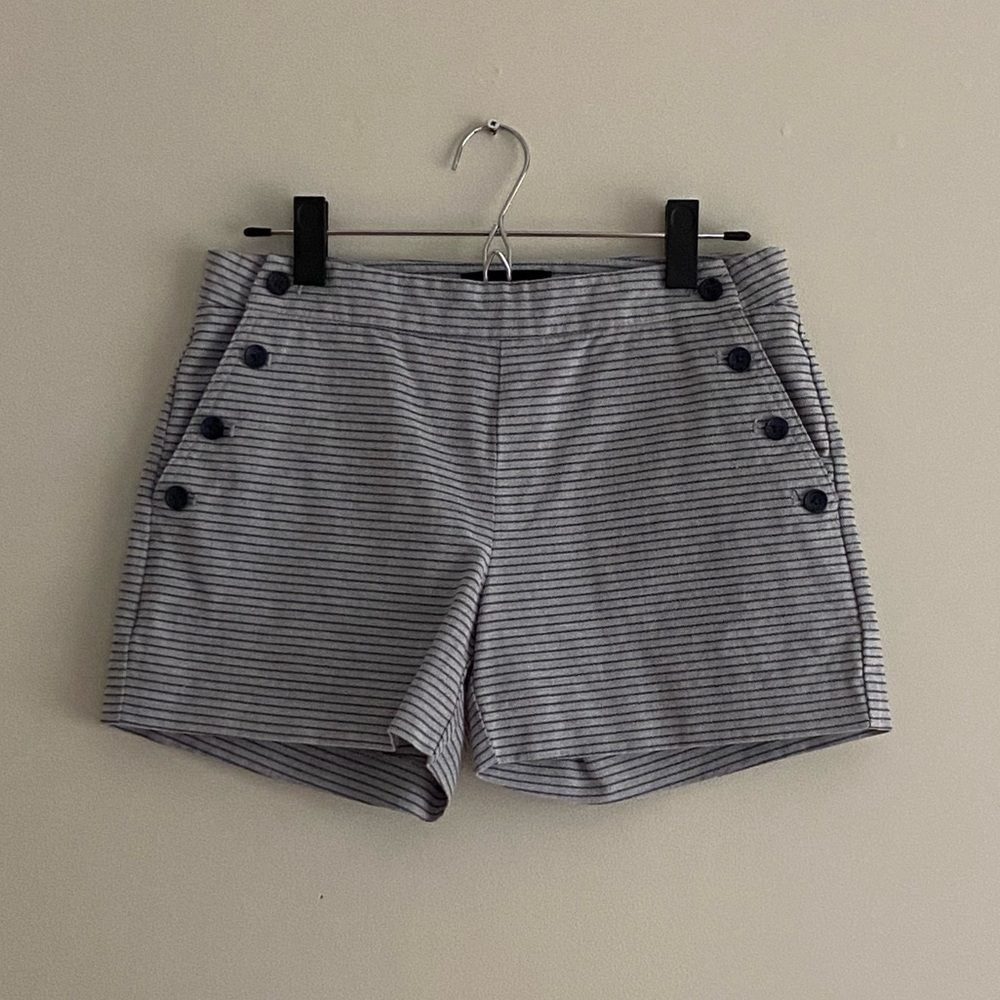 Banana Republic Pinstripe Shorts Size 2